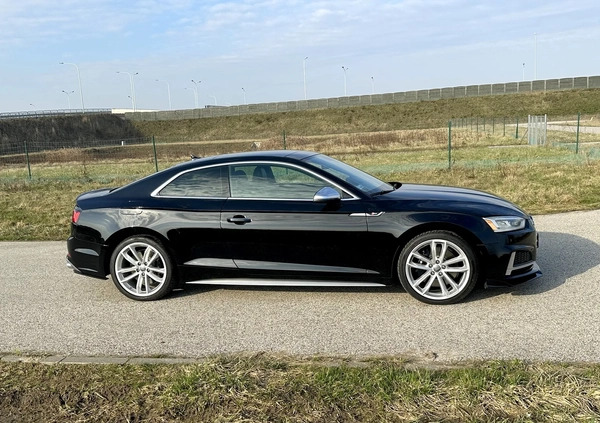 Audi S5 cena 159999 przebieg: 94000, rok produkcji 2018 z Ropczyce małe 92